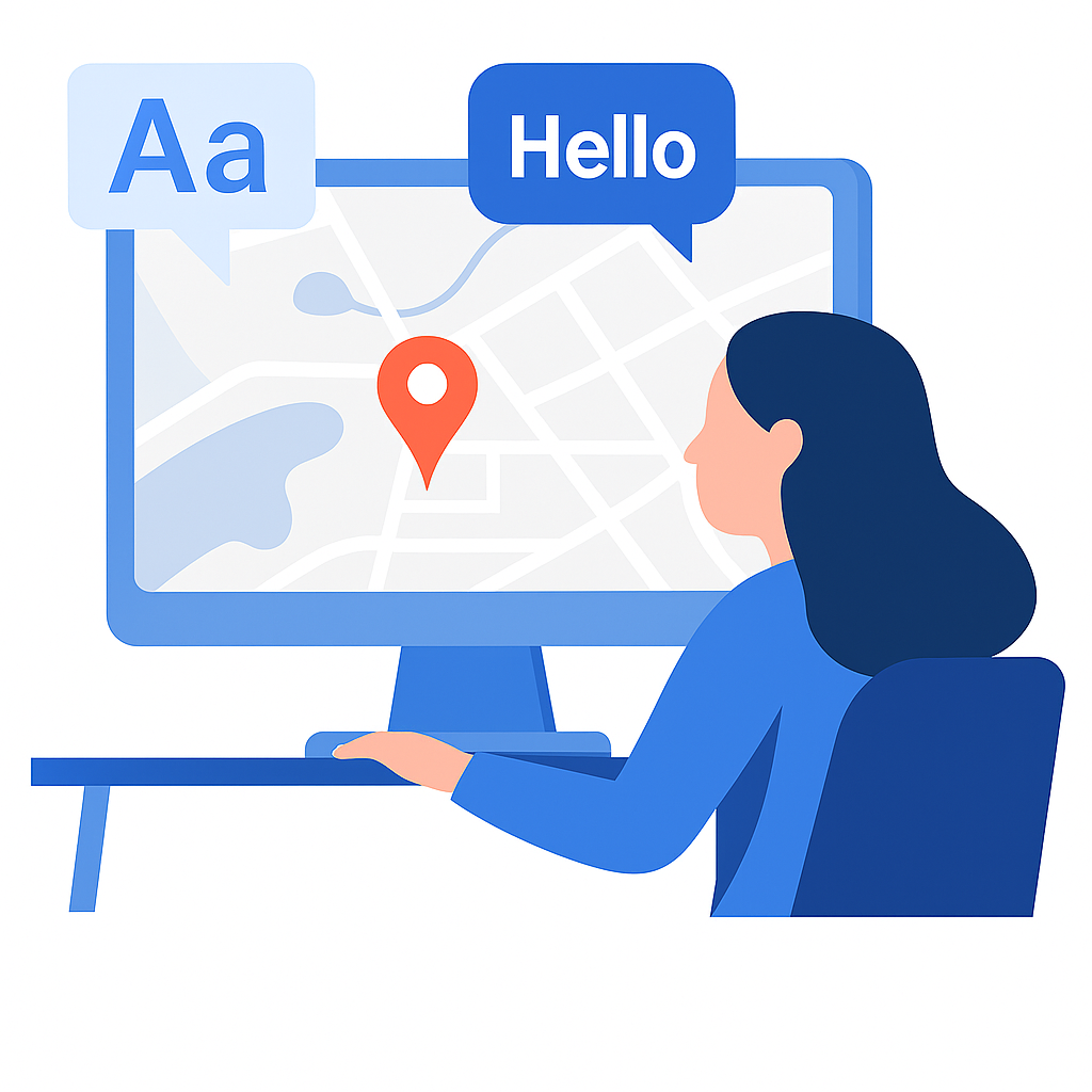 Learn English Illustration